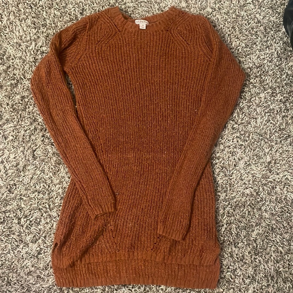 Orange (Fall) Merona Sweater 🍂🍁🍊